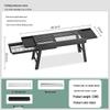 ZISIZ Foldable Outdoor Charcoal BBQ Grill
