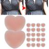 10 Pairs Silicone Nipple Cover Soft Breast Sticker Strapless Breast Paste SelfAdhesive Nude Bra