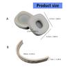 Protein Leather Headband Cushion/Replacement Earpad Enhances Comfort and Noise Isolation for Major V