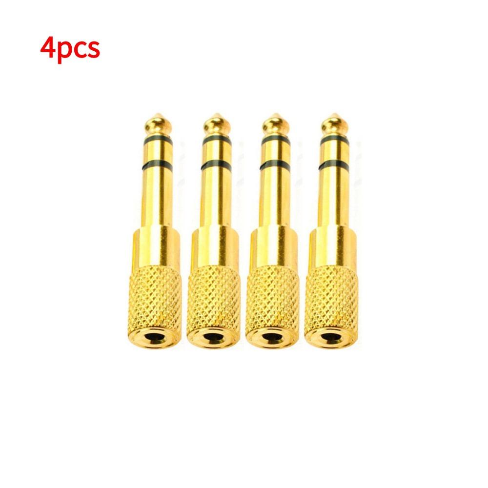 6.5mm Female to 3.5mm Male Jack 3.5 Female to 6.35mm Male Plug Mono Audio Microphone Adapter Converter Aux Cable for Stereo AUX