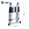 Guxiang Multi-functional Telescopic Aluminum A-Frame Ladder