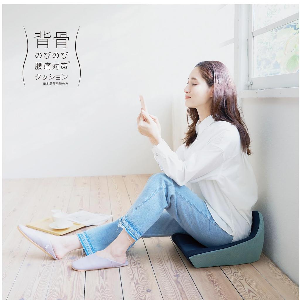 Cojit Beautiful spine back pain urethane mustard - posture, anti-fatigue, stretching, relief, cushion,