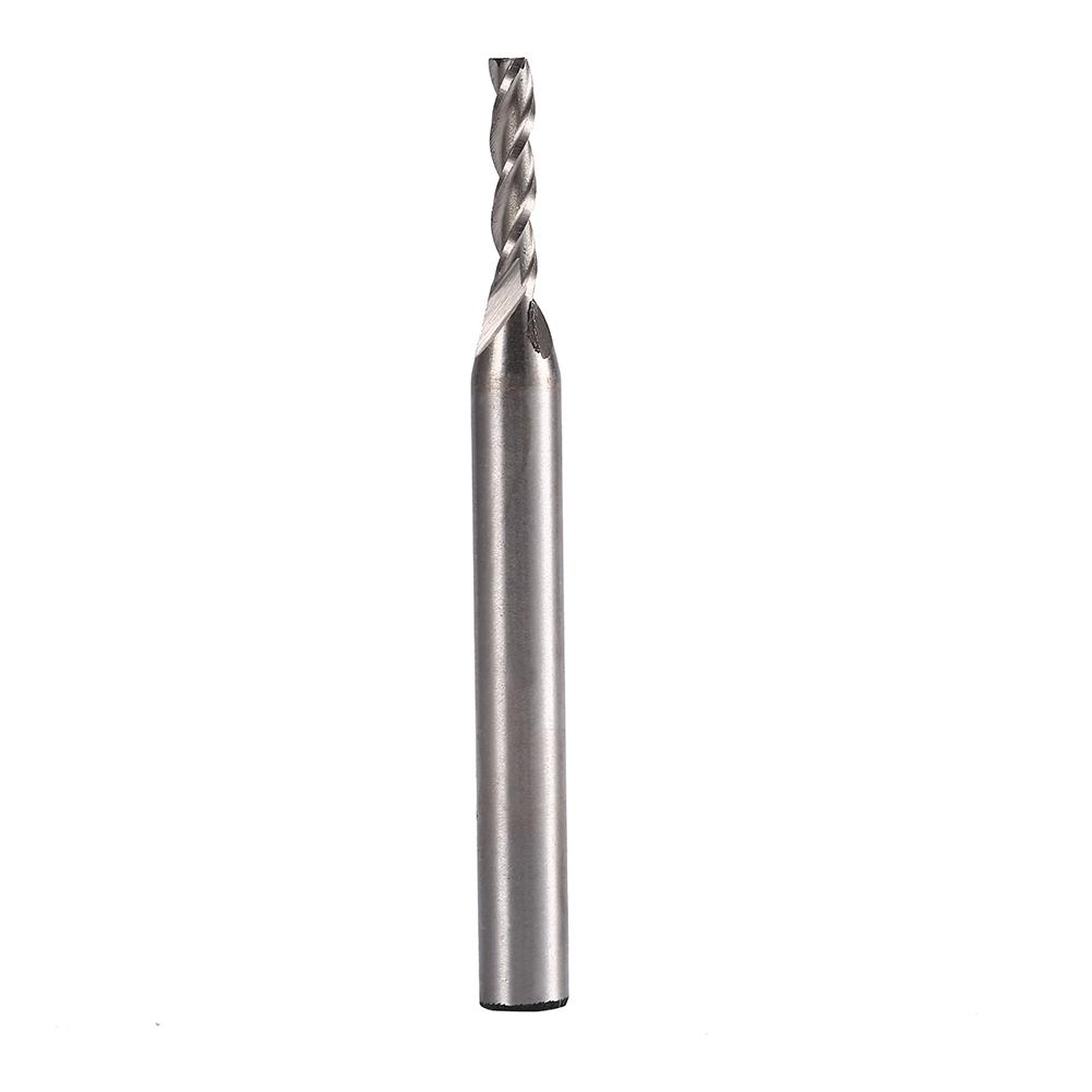 Diameter 3mm 3 Flute HSS & Aluminium End Mill Cutter CNC Bit Extended Incisive Strong And Durab