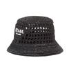 Bucket Hat Raffia 1HC137 2C2T F0002