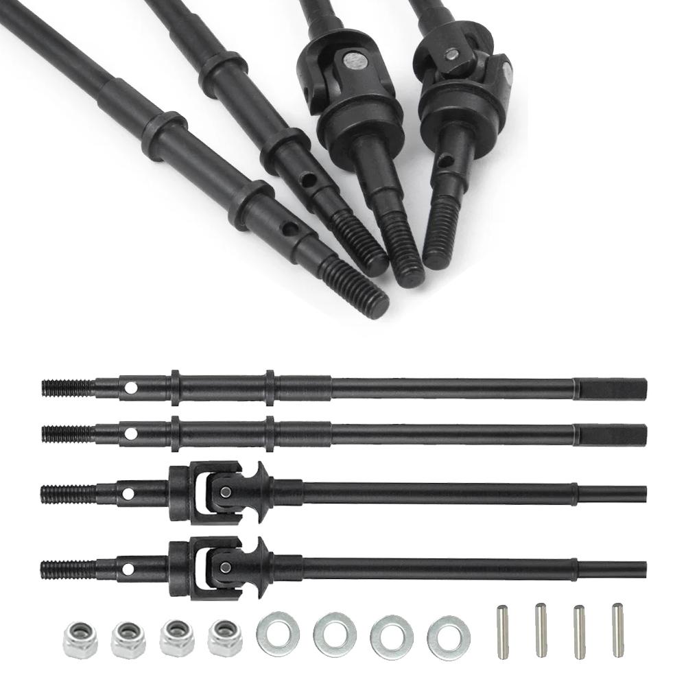 Heavy Duty Universal Front Rear Joint CVD Drive Shaft Dogbone for RC 1/10 Axial SCX10-II 90046 90047 AR44 AXLES JEEP Wrangler