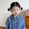 2pcs/set Children Candy Hairpins Fabric Plaid Girls Hair Clips Cute Barrettes Bangs Side Clip Hairclip Hair Headwear Accessories
