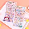 Mr. Paper 6-Style Cartoon 3D Shaker Stickers - Liquid-Filled Decals, Cute Journal Decor, Kindergarten Reward Stickers DIY Cups