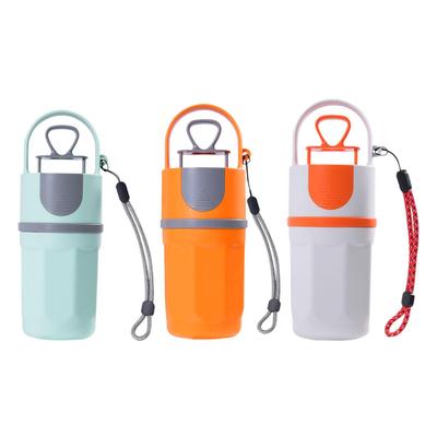 Portable Dog Poop Shovel and Bag Dispenser Scooper Dog Poop Picker Tool with Bag Dispenser No Touch Tool Pick Up Animals Waste