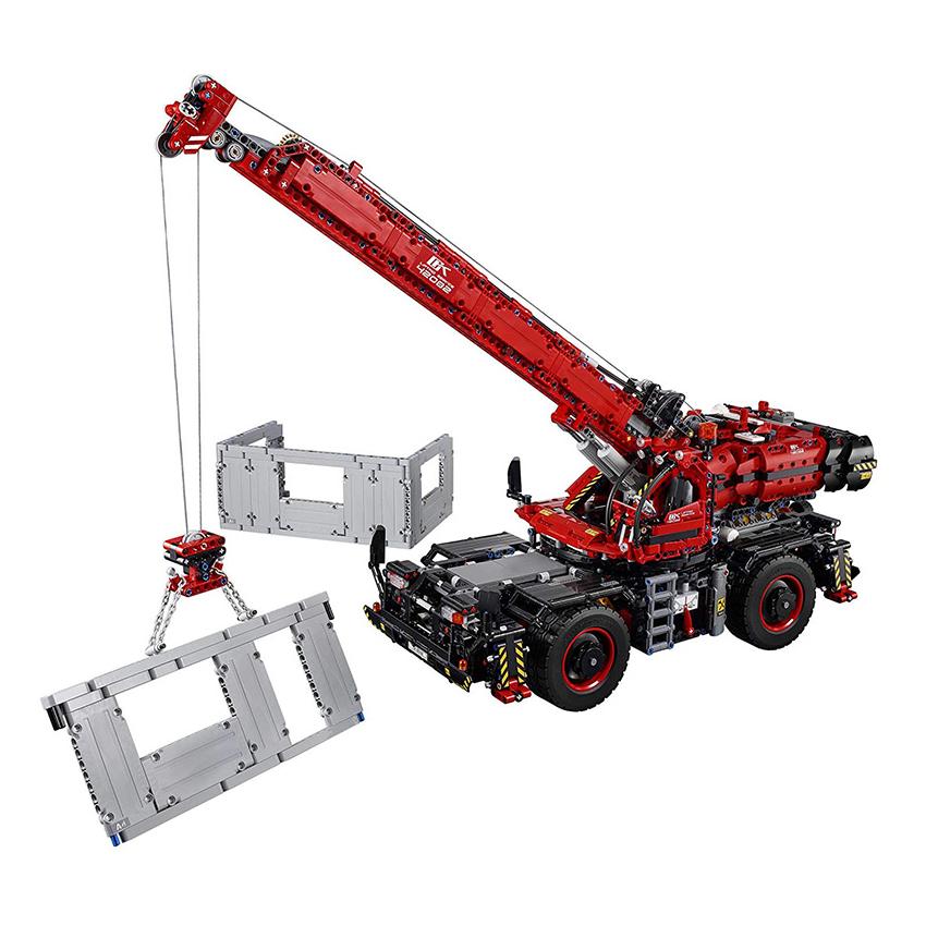 LEGO Technology Mechanical Set Complex Terrain Crane Building Blocks 2001 5000pcs 42082