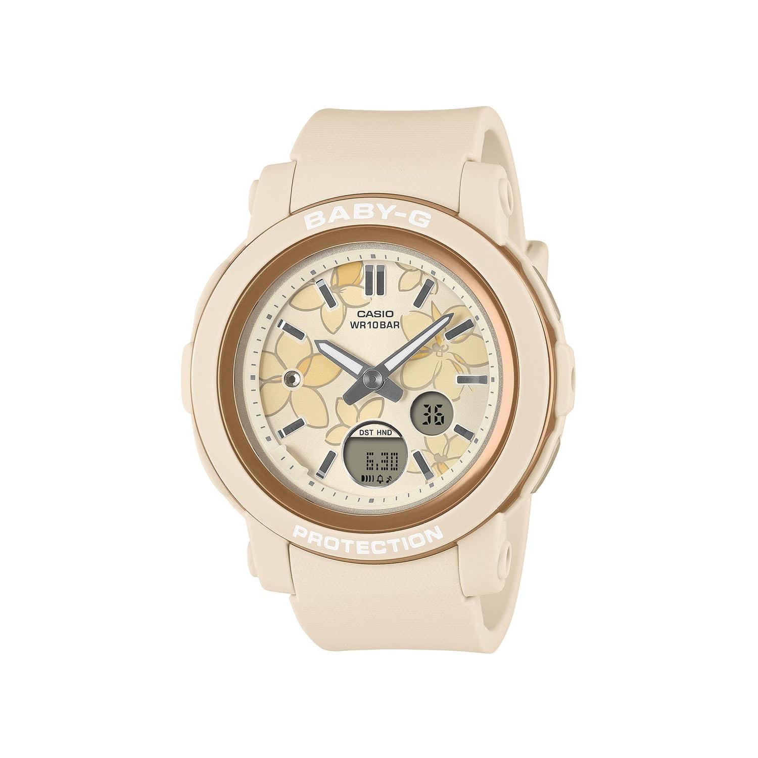Casio Женские часы Baby-G BGA-290FL-4AJF, Официальная японская модель, Желтые