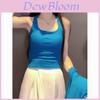 Sexy Cross Back Camisole Top With Chest Padding For Summer Fashion