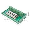DB37M6 Double Female Head DIN Rail Mount Interface Module Terminal Block Board Connector