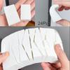 24Pcs Makeup Puff Triangle Face Foundation Cosmetic Women Beauty Makeup Wedges Sponge Wet and Dry Use