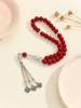 10mm 33pcs Glass Tassel Turkish Muslim Rosary Islamic Prayer Beads Bracelet for Women Jewelry Tasbih Tasbeeh Allah Mohammed