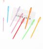 7/9/15cm Colorful Plastic Knitting Needles Crochet Hooks Wool Yarn Needle Children DIY Sweater Weaving Tools Accessory