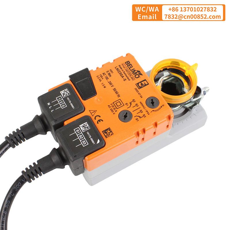 LM230A-S Belimo HAVC Ventilation Damper Actuator for Adjusting Dampers In Building Installations 5Nm AC 100...240 V Original