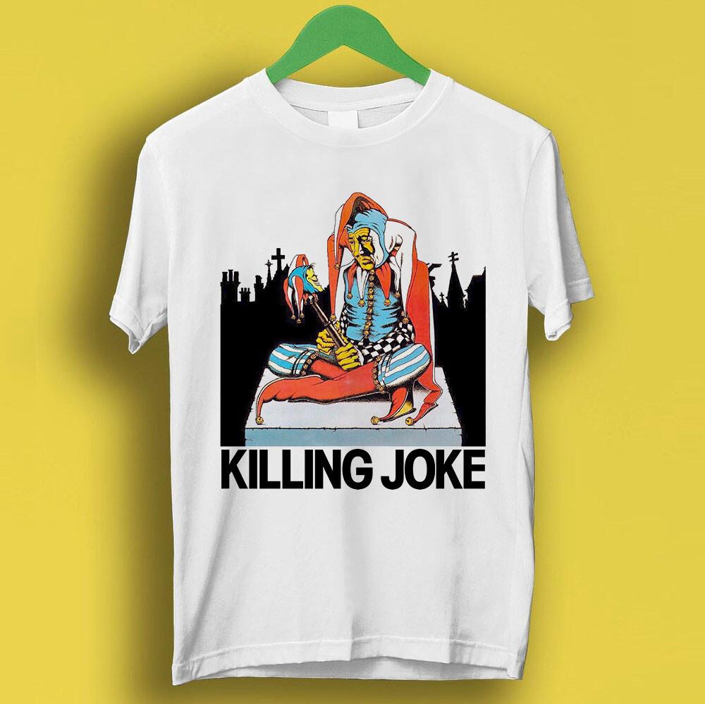 Killing Joke Empire Song Пост-панк Рок Ретро Крутая Футболка Топ P1772 M