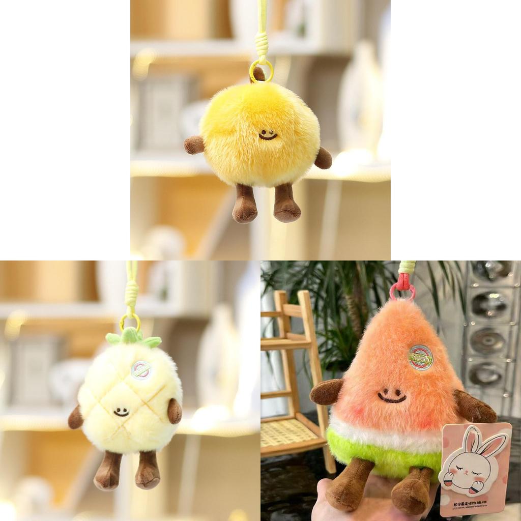 Plush Fruit Toy Pineapple Stuffed Animal For Kids Girls Gift Decor