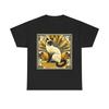 Unisex Adult T Shirt Art Deco Siamese Cat Illustration Pet Lover Gift Retro Fun