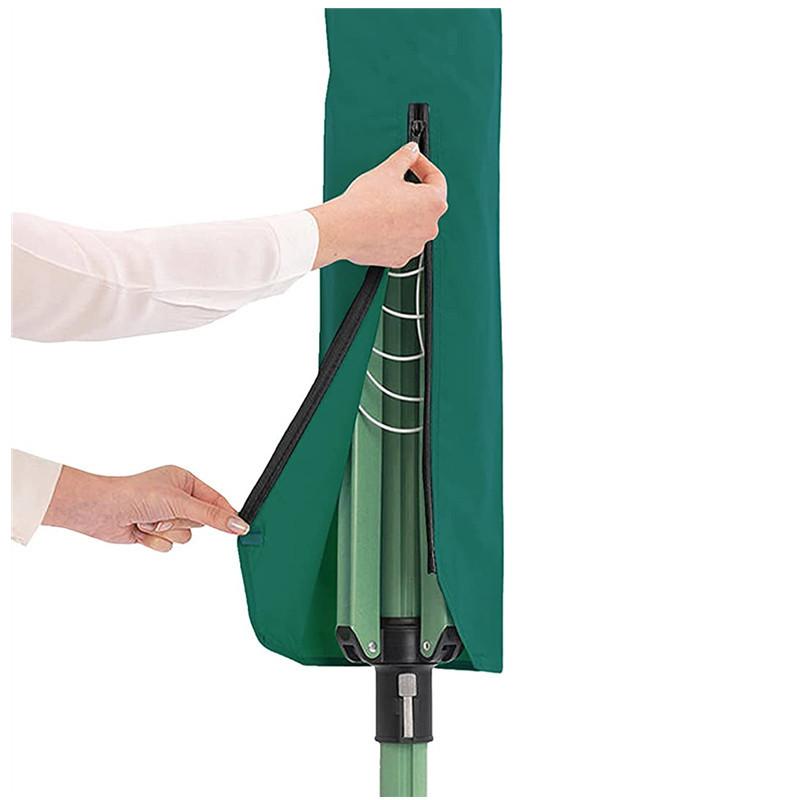 Funda Impermeable y a Prueba de Polvo para Tendedero Giratorio de Exterior Para Uso en Jardín y Patio
