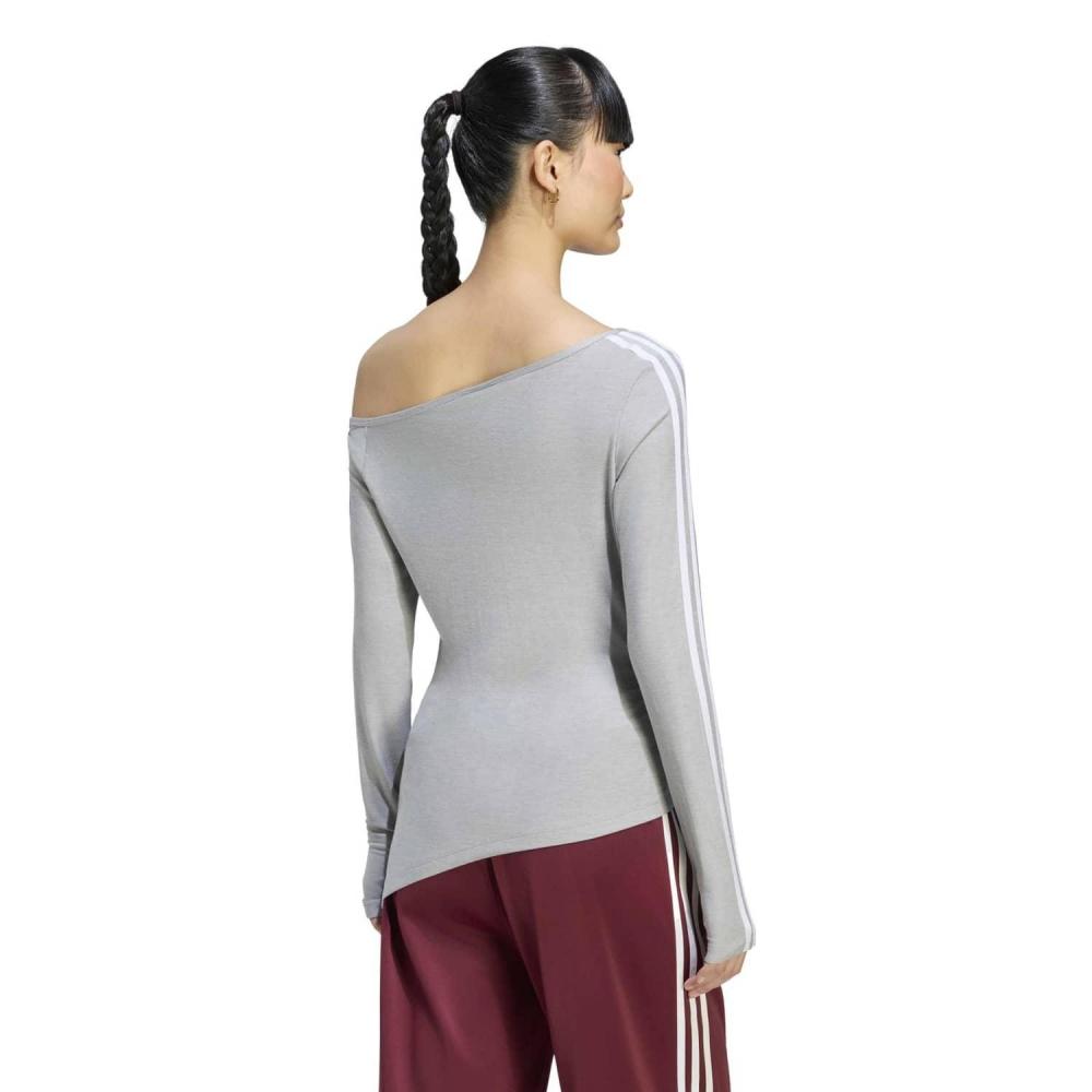 adidas W Asimetrik Üst Badigirl Le8311 Mgreyheather