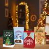 Decor Christmas Paper Bags With Santa Claus Gingerbread Man Print Daily For