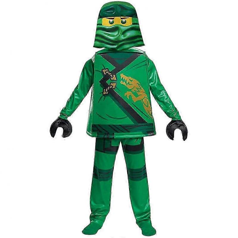 Ninjago Costume Halloween Cosplay Outfit Party Performance Wear Soft
