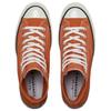 Converse Chuck 70 Chuck Hi Comfortable Trendy High-Top Canvas Shoes Unisex Orange and White