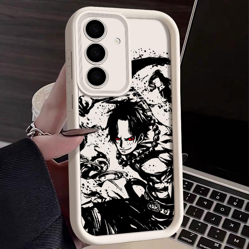 Japanese Anime O-One Piece Art Phone Case For Samsung S26 S25 S24 S23 S21 S20 Ultra For Galaxy S25 S24 FE S26 Plus Funda Cover