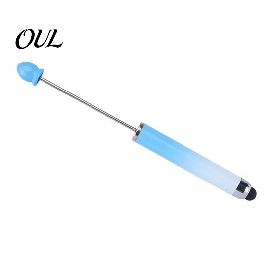 Gradient Color Touch Screen Stylus Beadable Pen for Touchscreen, Pen, High Smooth Drawing Pad Precision Writing School Office Classroom Study