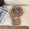 Knitted Knitted Scarf Stripe Scarves Bib New Neckerchief  Outdoor Sports