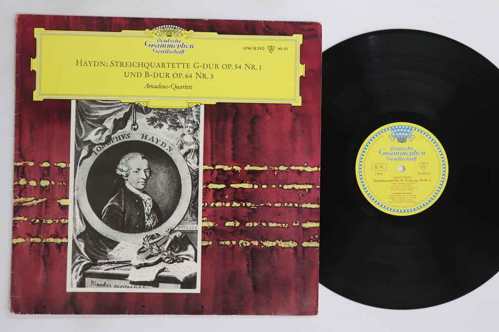 LP Record AMADEUS QUARTETT - Haydn Streichquartette Nr57 / Nr65 LPM18392 DEUTSCHE GRAMMO 1960 Germany Classical Used
