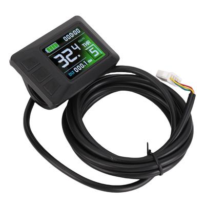 Electric Bike LCD Display Meter Color Display for KT LCD7C Electric Scooter Control Panel with SM Connector for KT