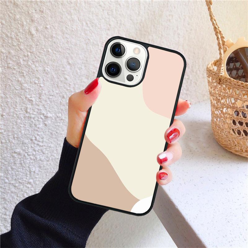 pastel aesthetic soft Phone Case Cover For iPhone 17 Air 16 15 14 12 13 Pro Max Plus coque Shell Fundas