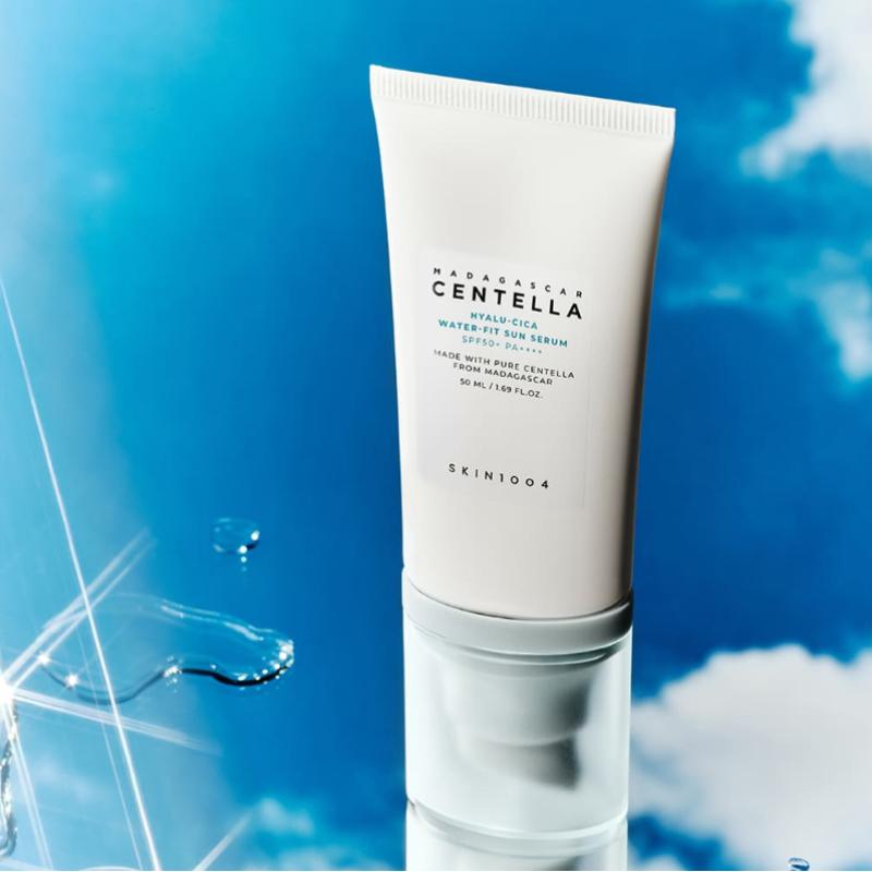 SKIN1004 Madagascar Centella Hyalu-Cica Water-Fit Sun Serum 50ml Double Set