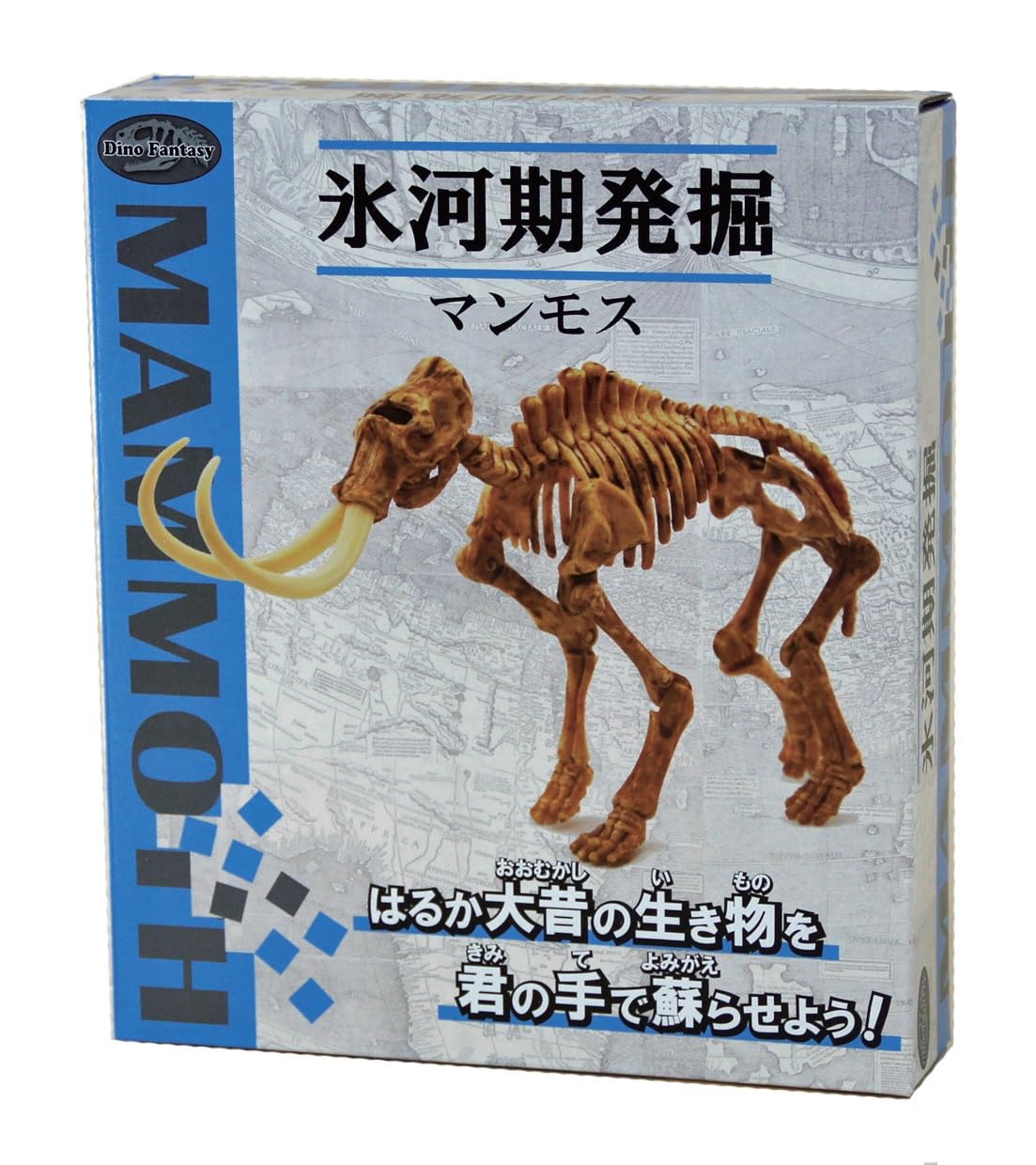

Yamasan Dino Fantasy Ice Age Excavation Mammoth Total Length 18cm 520323-6