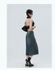2025 Spring/Summer Women's High-Waisted Wide-Leg 7/8 Jeans - Slimming Straight-Leg, Versatile American Style