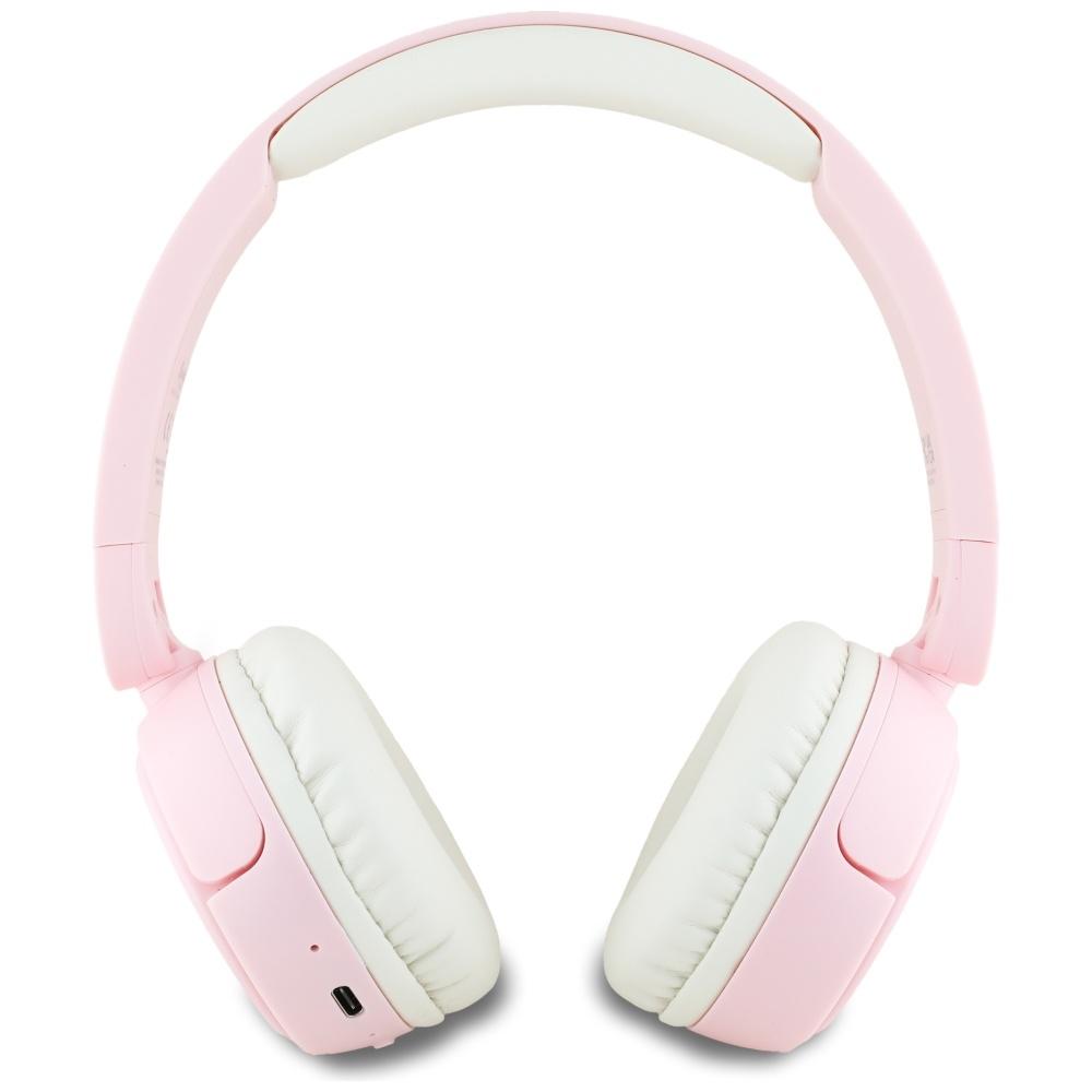 Słuchawki nauszne Bluetooth Hello Kitty Face Logo Różowe