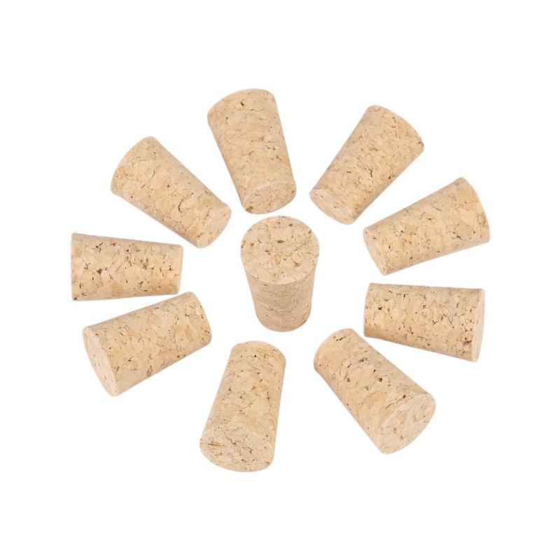 

10/20Pcs Wine Corks Stopper Wine Bottle Cork Reusable Sealing Stopper Leakproof for Wine Bottles Bar Tool Kitchen Accessories