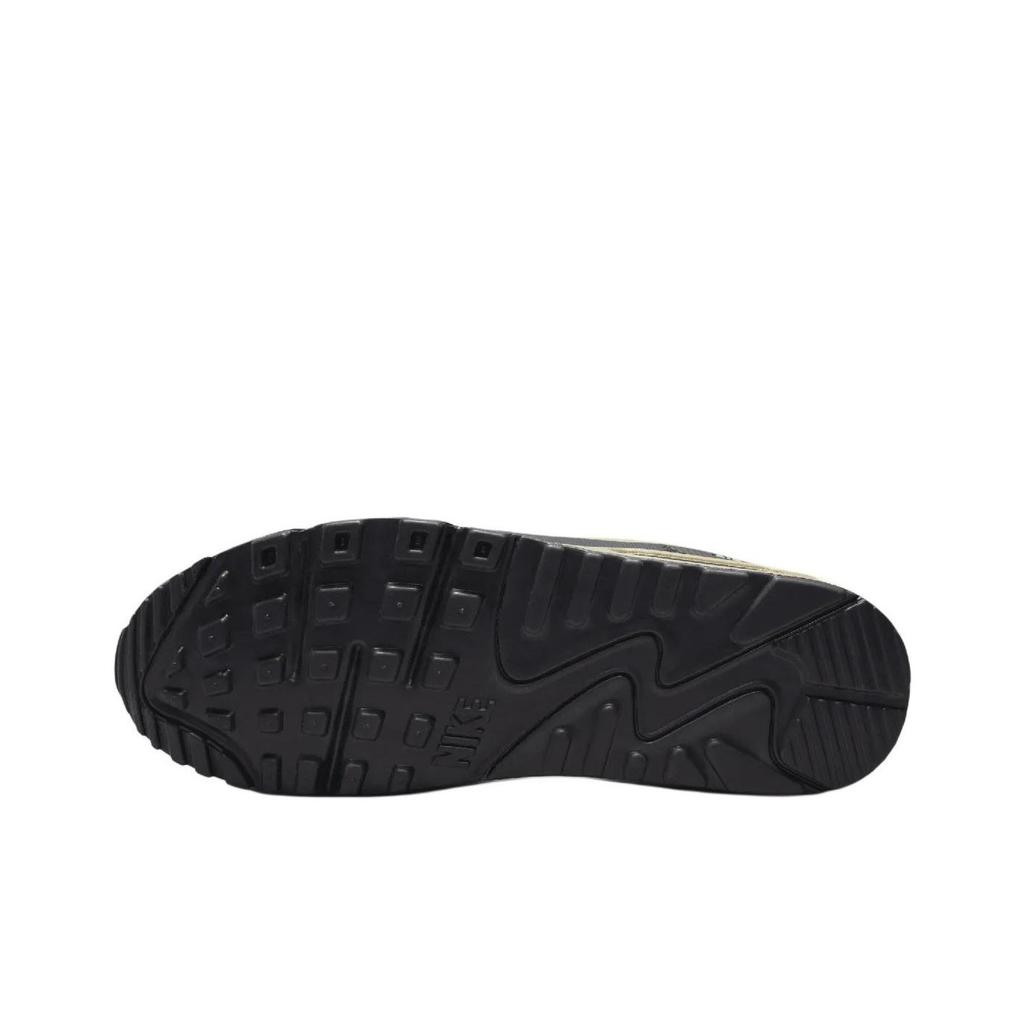 Nike Air Max 90 Drift Dark Smoke Grey Khaki Unisex Sneakers Black Hyper-Crimson FB2877-002