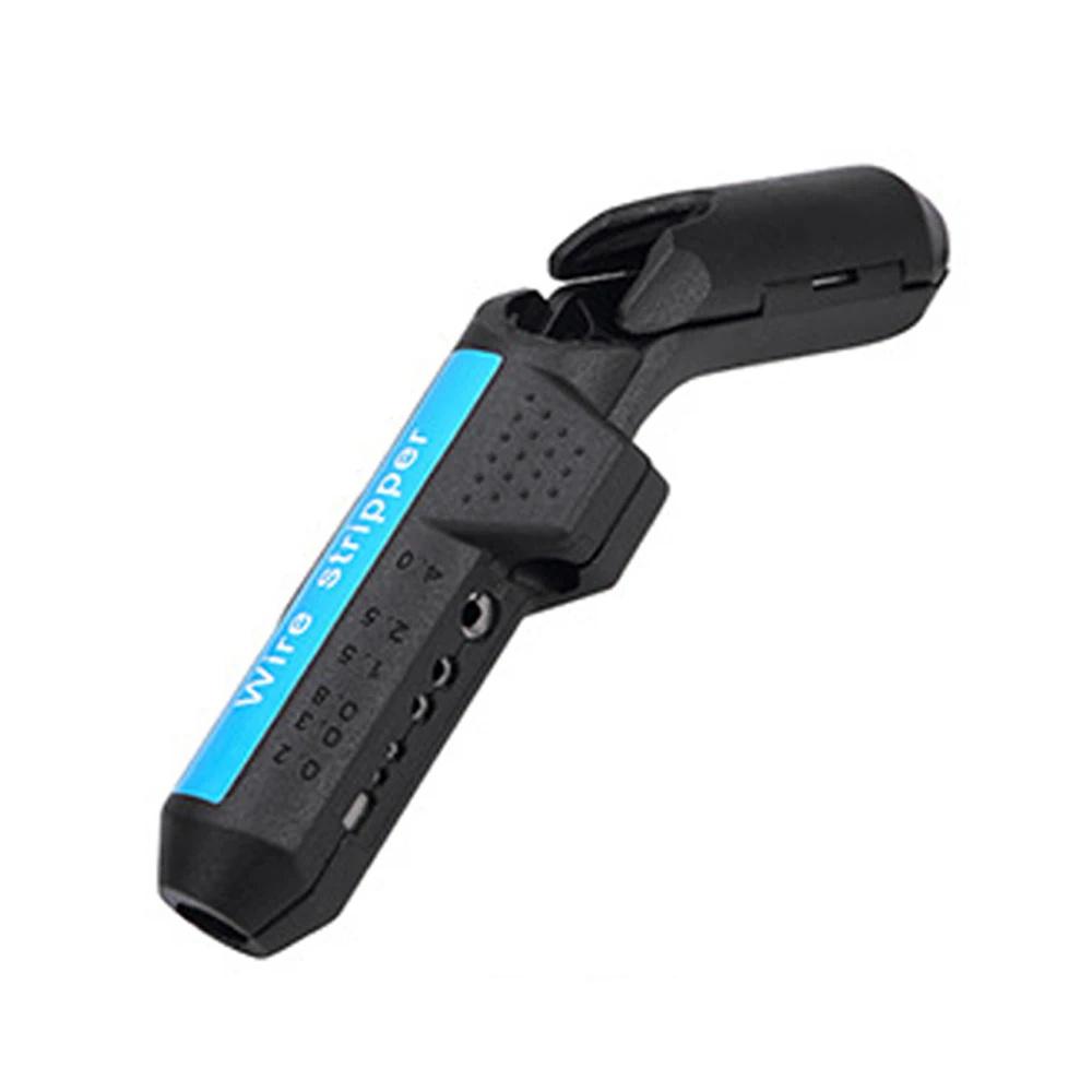 

Пристрій для зачистки дроту Щипці для обтискання кабелю Інструмент для зачистки кабелю Різак для дроту Мультиінструменти Лінія відрізу Багатофункціональні ручні інструменти 1 шт. чорний