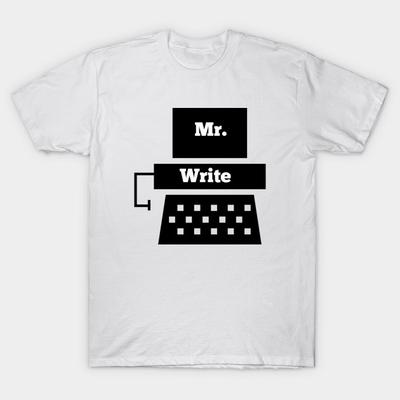 T Shirt Women Mr. Write Harajuku Print Kawaii Tshirt Summer Short Sleeve Female T-Shirt Top Tee