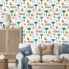 Animals Wallpaper Cats and Trees for Living Room and Bedroom 50x1000