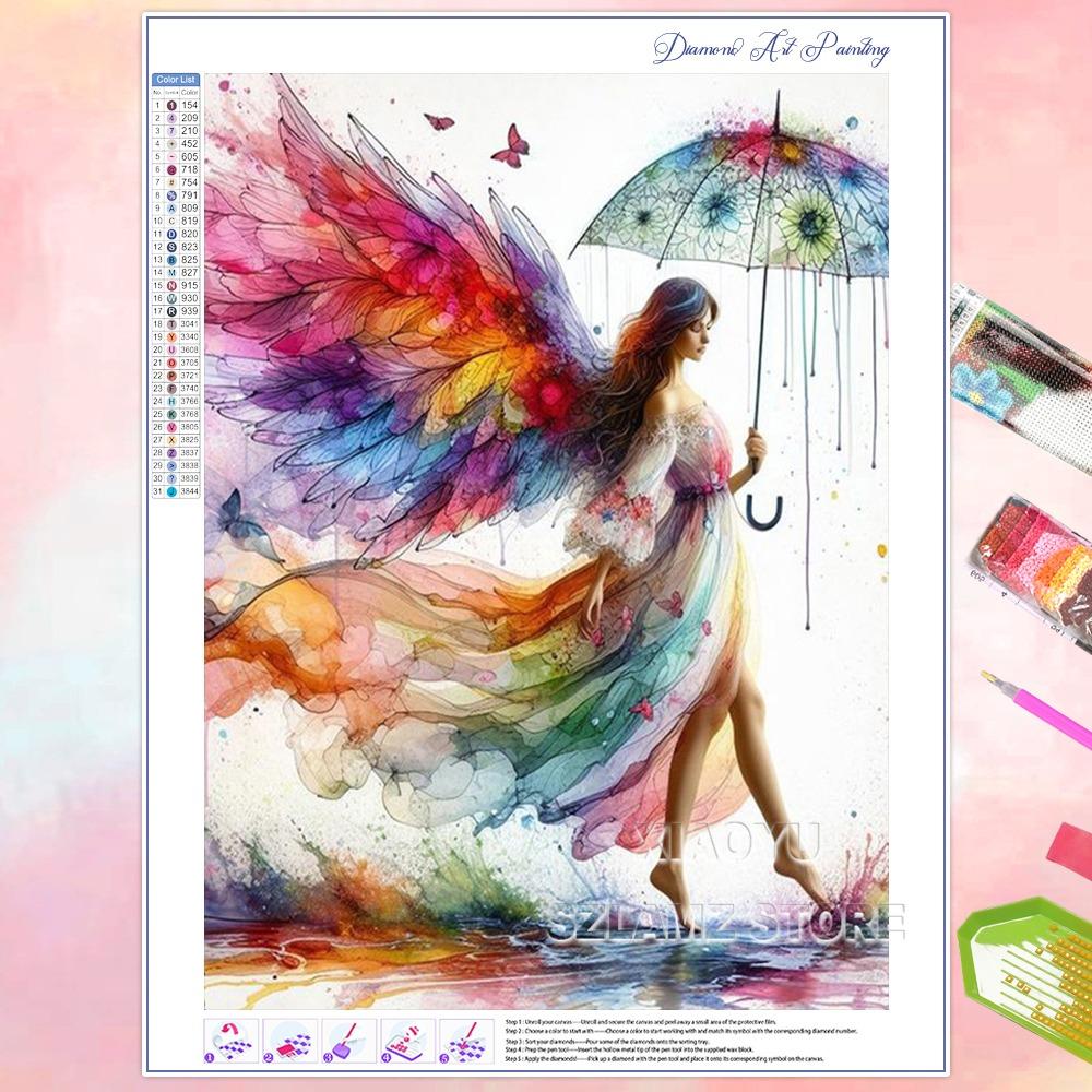 5D DIY Diamond Painting Dancing Beautiful Girl Full Square/Round Diamond Mosaic Embroidery Home Decor Handmade Gifts