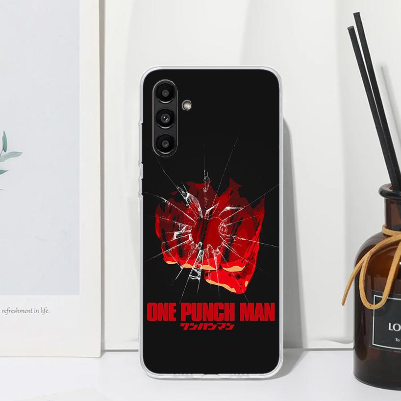 One P-Punch-Man Saitama King Phone Case For Samsung Galaxy A17 A37 A57 A16 A26 A36 A56 A15 A25 A35 A55 A14 A24 A34 A54 A13 A23 A