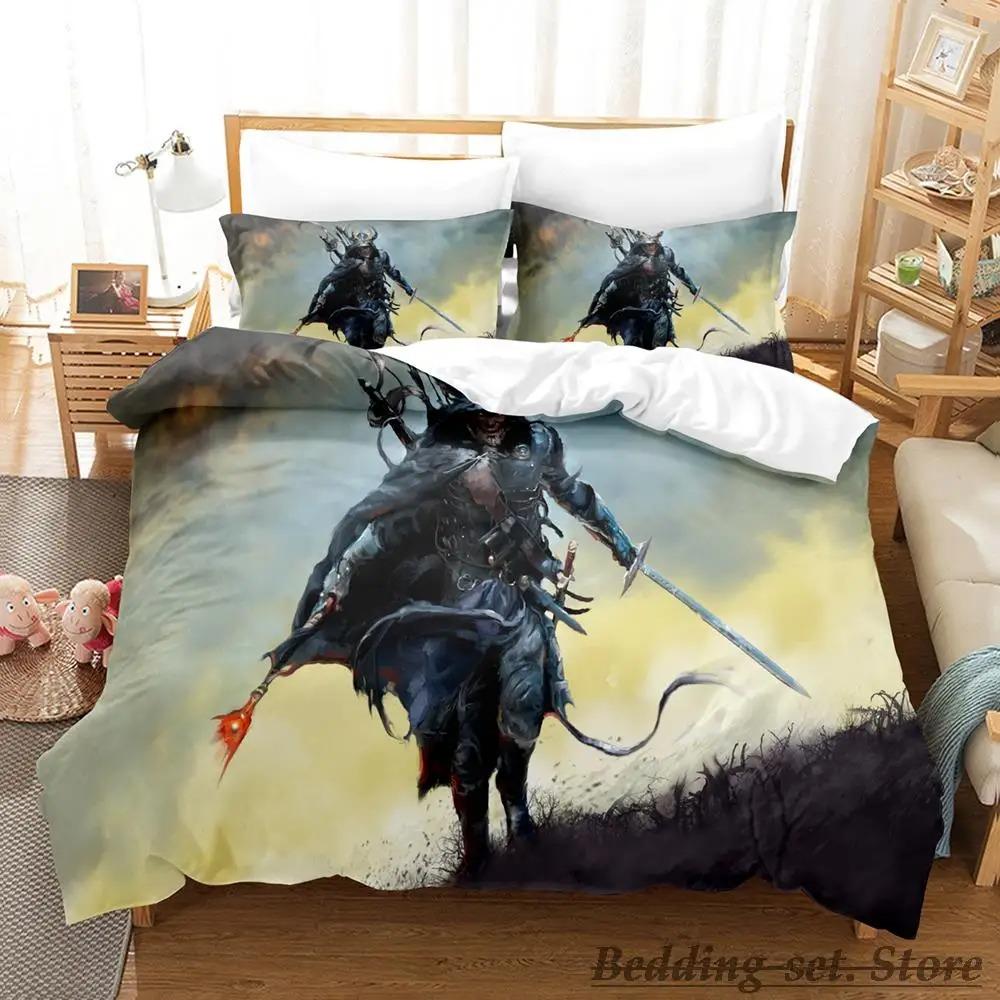 Samurai Anime Bedding Set Single Twin Full Queen King Size Duvet Cover Sets for Adult Kid Bedroom