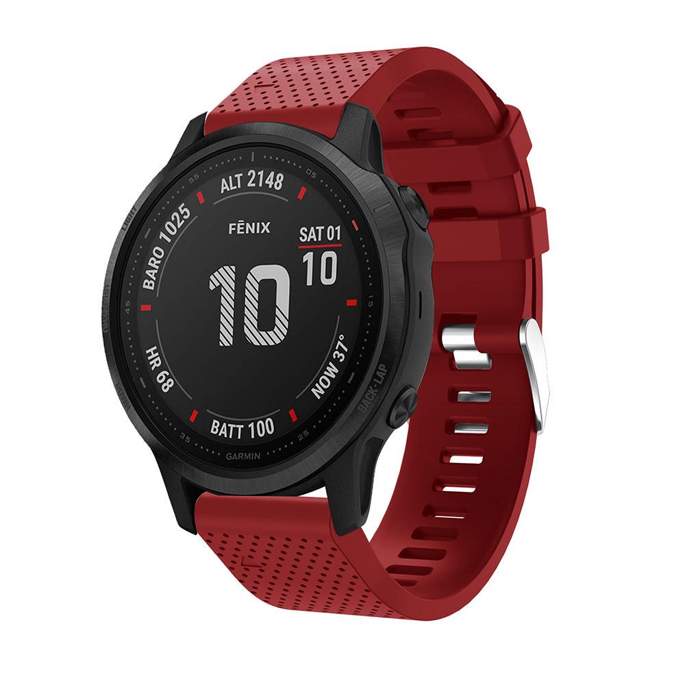 20mm Hurtigfeste Silikonreim For Garmin Fenix 5S 6S 7S Smartklokke Rem for Garmin Instinct 2S