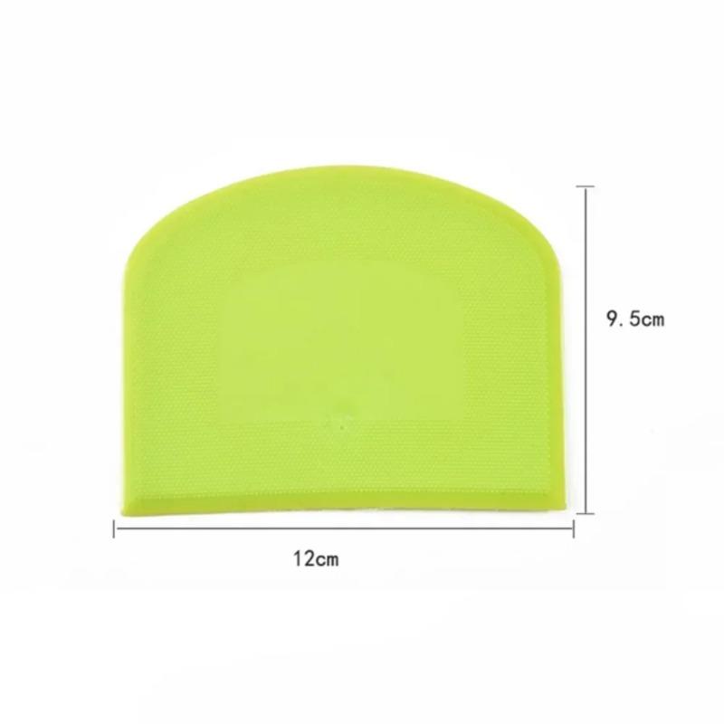 1PCs Plastic Dough Scraper Cream Smooth Cake Spatula Baking Pastry Tools Kitchen Butter Knife Dough Cutter Baking Pastry Tools