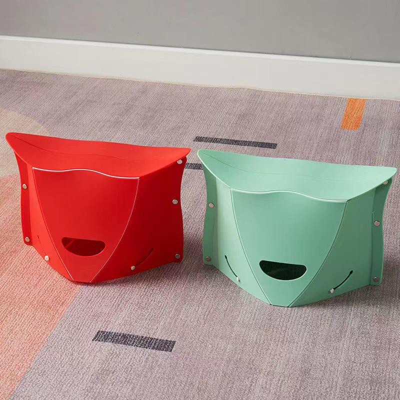 Compact Folding Plastic Stool for BBQ, Picnic, Camping, and Painting