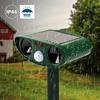 Solar-Powered LED Ultrasonic Animal Repeller with Infrared Induction